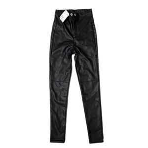 H&M Faux Leather Pants